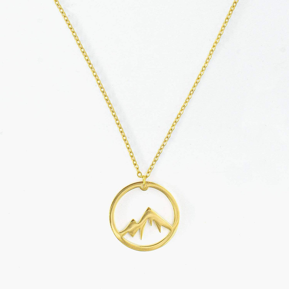 Mountain Necklace (Gold)