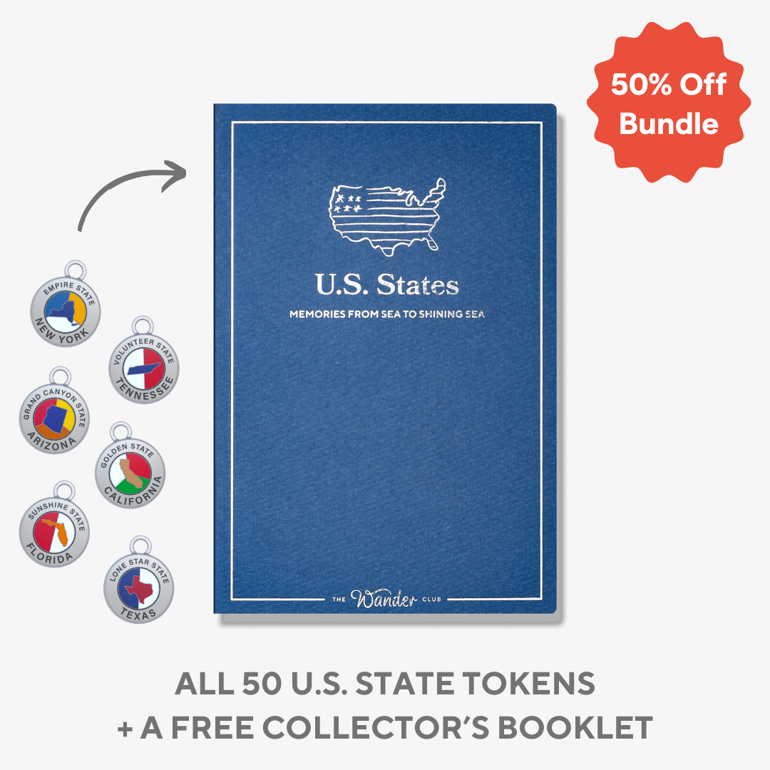 50 U.S. State Tokens Bundle Booklet