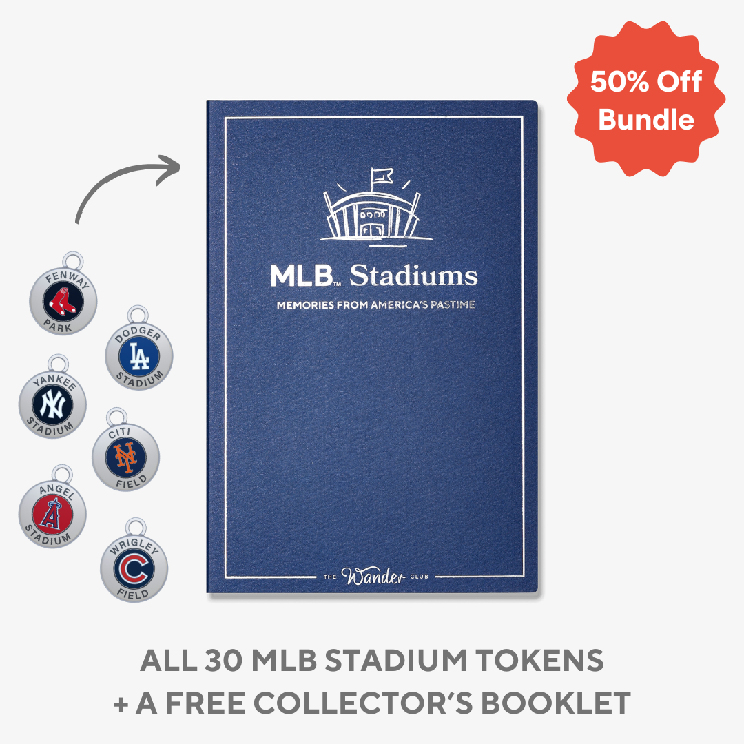 30 MLB Stadium Tokens Bundle Booklet