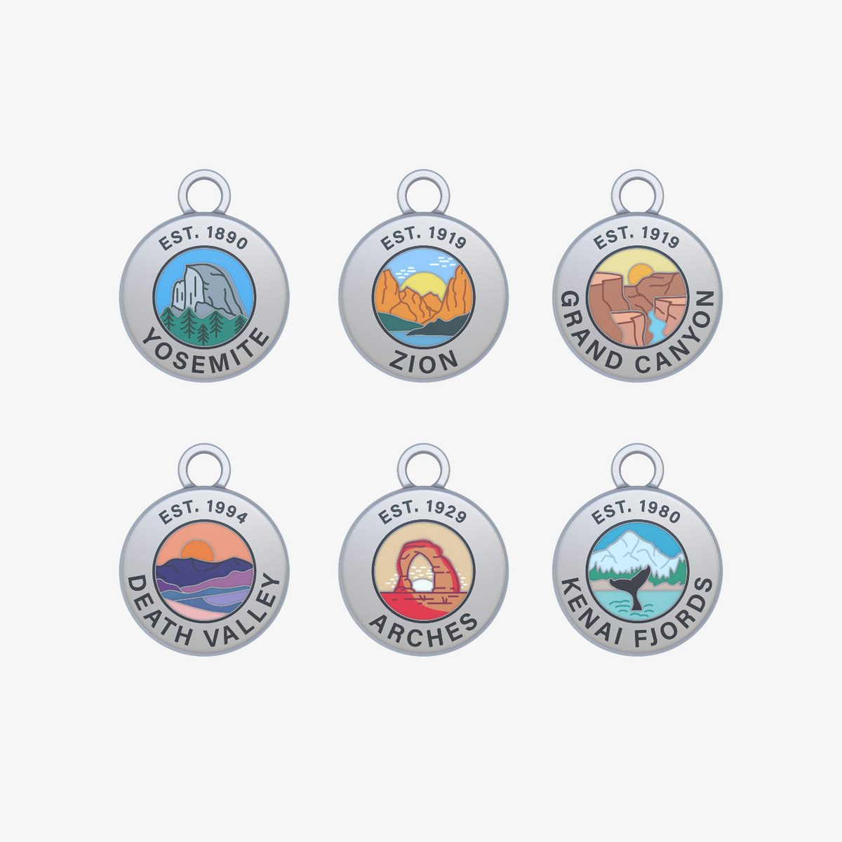 US National Park Tokens