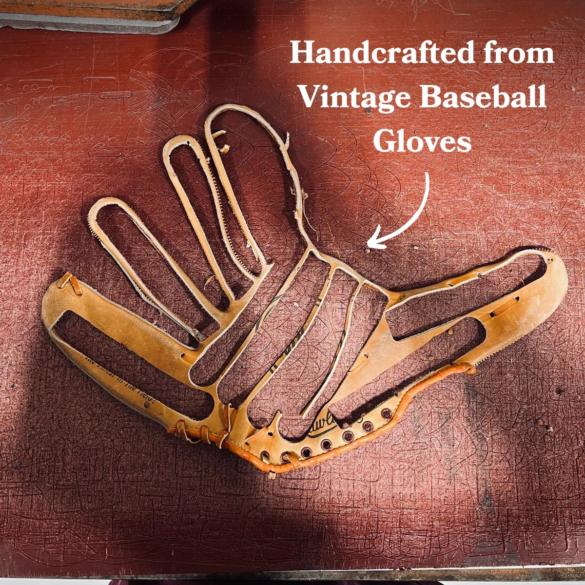 Baseball Glove Keychain from The Wander Club