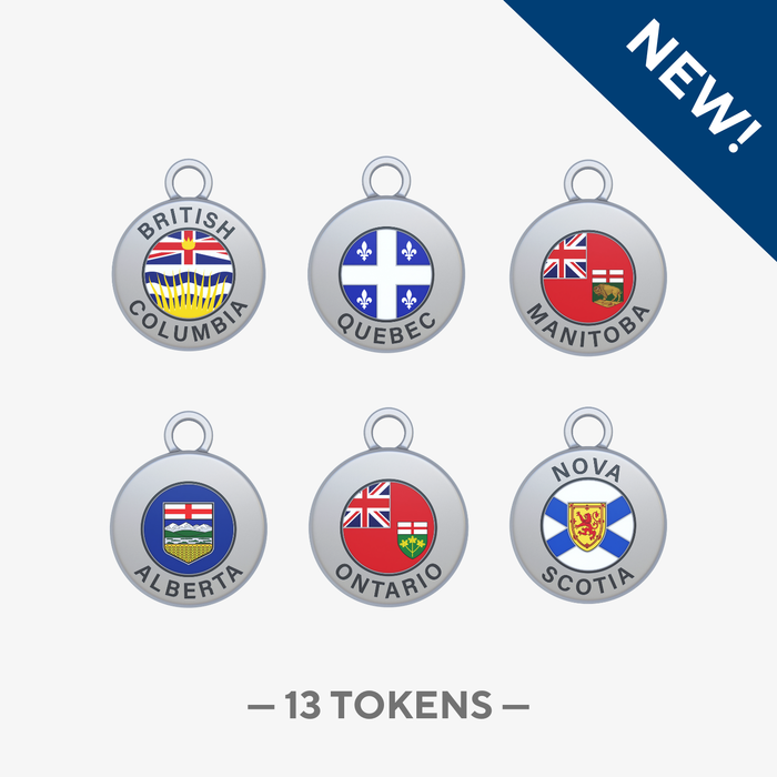 Canadian Province Tokens