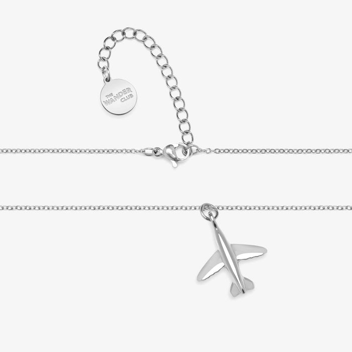 aeroplane Pendant Necklace for Men Women Online In Pakistan – The Dapper  Shop