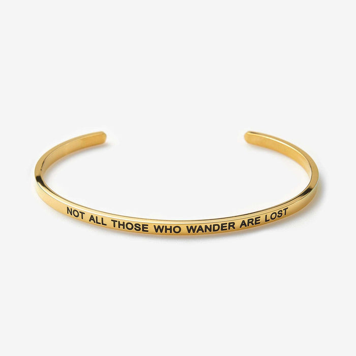 Mantra Cuff (Gold)